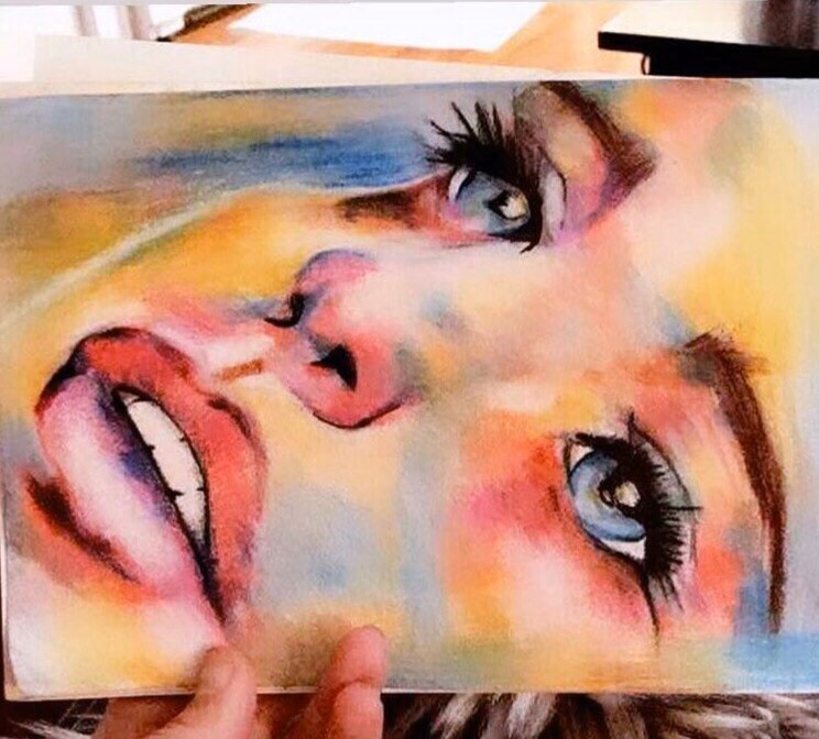 Vivid Emotions Giclee Canvas Print 9”x12”